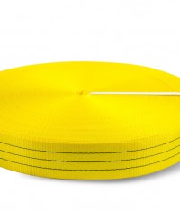Лента текстильная TOR 6:1 75 мм 10500 кг (желтый)