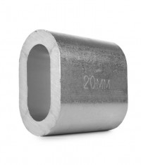 Втулка алюминиевая 20 мм TOR DIN 3093