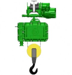 Таль электрическая взрывозащищенная г/п 10,0 т Н — 6 м, тип ВТ 39636